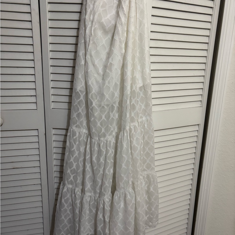 HELLO MOLLY PALM COVE MAXI DRESS WHITE - Picture 5 of 7